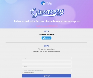 Giveaway Twitter Follow
